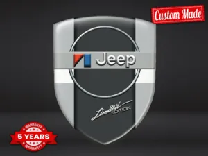 Jeep Vitre Arrière Auto Stylée Haut de Gamme Personnalisé
